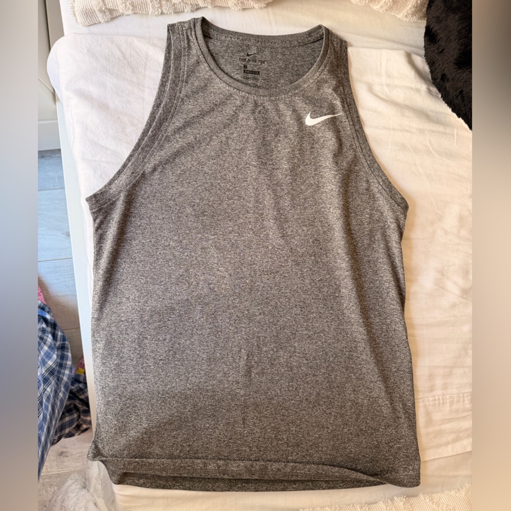 Nike Heather Gray Muscle Tee